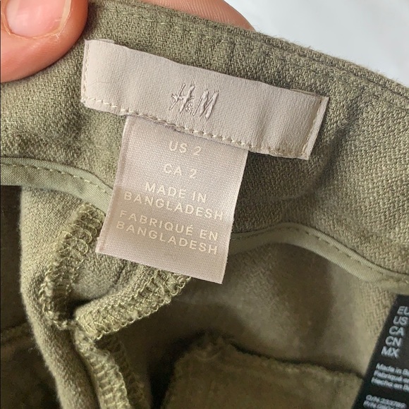 green H&M pants - Picture 5 of 6